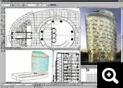logiciel de cao 2d-3d d architecture BIM bentley
