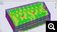 Contraintes 3D dans les elements dalles