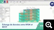 echange de données entre RFEM-RSTAB et REVIT