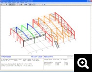 logiciel de calcul de structure métallique melody