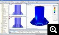 3- Raffinement de maillage automatique sur une structure en acier