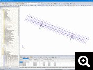 Modele du tracker solaire dans RFEM