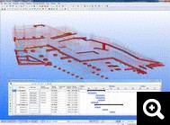 Tekla Structures task manager user interface